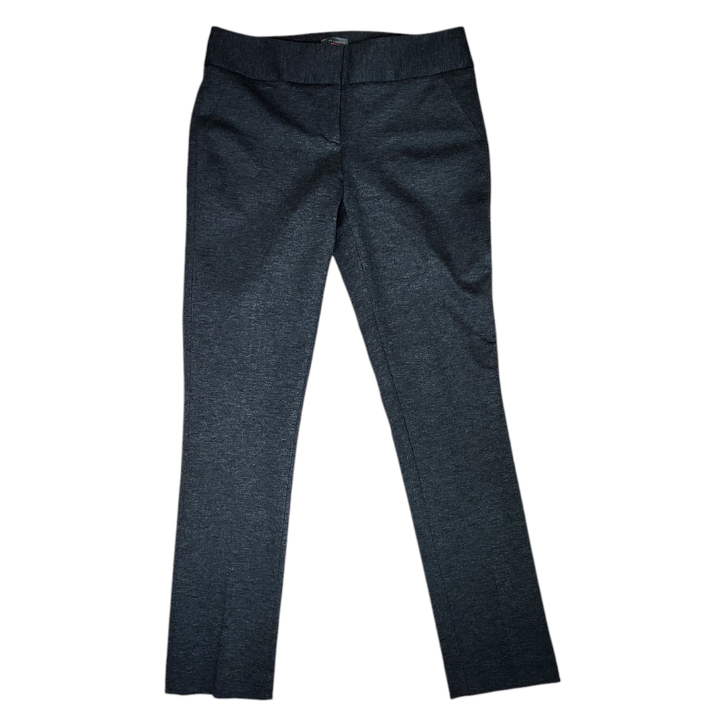 Vince Camuto Charcoal Heather Dress Pants 6 Stretch Comfort Office Siren